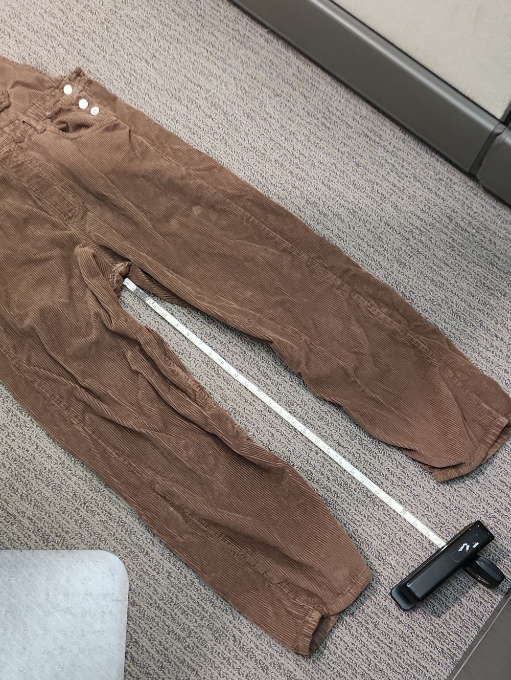 We The Free Ziggy Corduroy Overalls Size Medium - Picture 11 of 16